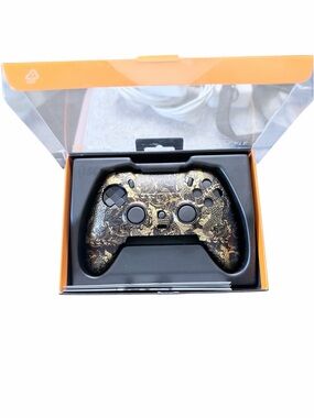 SCUF Envision Faceplate Kit Omen Gold Black PC Controller Shell Rings D-Pad